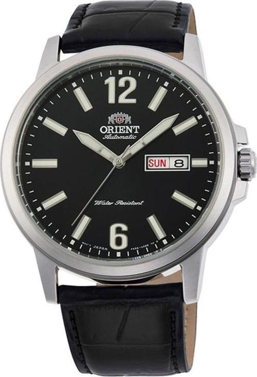 RA-AA0C04B39B Kurmalı Otomatik Deri Siyah 42 mm Erkek Kol Saati