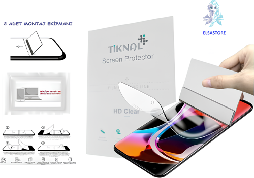 iPhone 15 - Uyumlu NANO Ekran Koruyucu ULTAR İnce Esnek - HD ŞEFFAF
