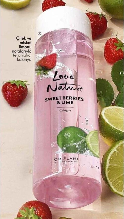 Kolonya Love Nature Sweet Berries & Lime 400 ml