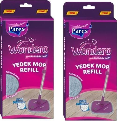 Wondero Otomatik Temizlik Seti Yedek Paspas 2'li Mop