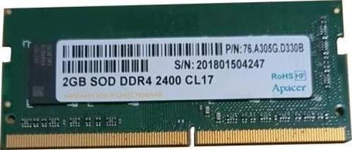 2GB 2400MHz SODIMM DDR4  76.A305G.D330B ram
