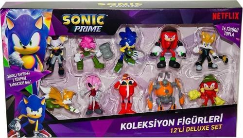 PMI SON2080 Sonic 12li Figür Set 2 Nadir Ürün Şansı -