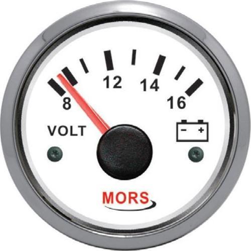 Voltmetre 24 Volt Beyaz