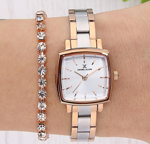 DANIEL KLEIN DKE.1.10677-7 Bileklik Hediyeli Kadın Kol Saati