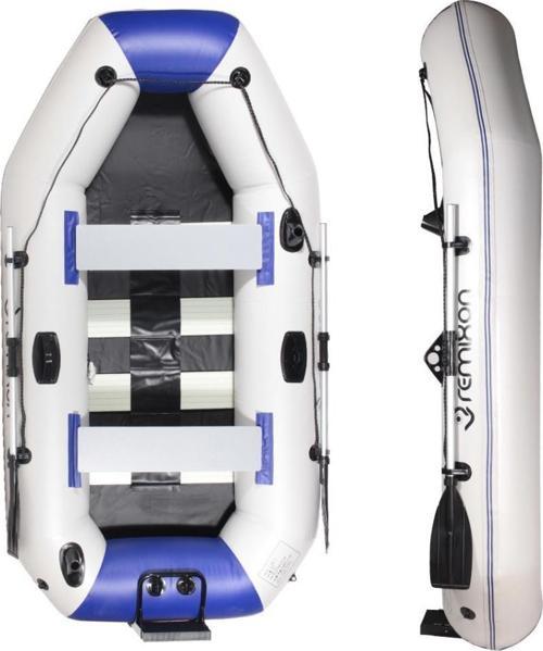 REMIXON 2.40M*128CM 0.70MM IZGARA TABAN ŞİŞME BOT (GRAY BLUE)