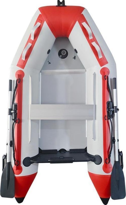 REMIXON 2.30M*132CM 0.90MM AHŞAP TABAN ŞİŞME BOT (RED GREY)