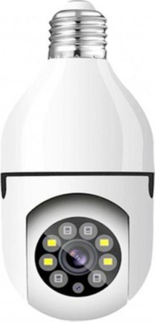 Wifi 360 Panoramik Ampul Kamera Gece Görüş Ses Akıllı Hareket Algılayıcı