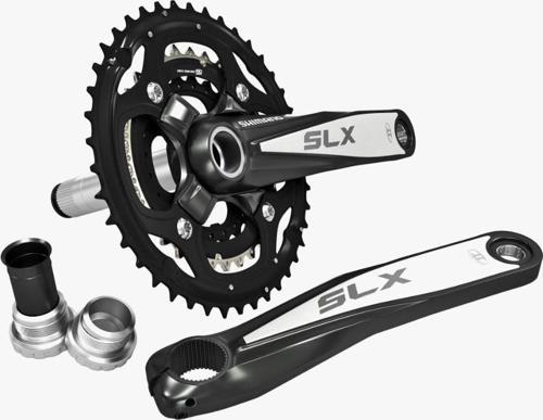 Shımano SLX FC-M660 - 175MM 42X32X24T Shımano SLX 3'lü Aynakol Hollowtech Orta Göbek Dahil