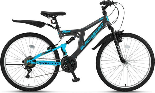 Blackmount 24 Jant Çift Amortisörlü Bisiklet 2429 (135-155 cm arası boy)