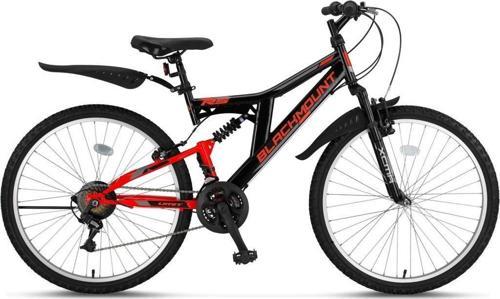 Blackmount 24 Jant Çift Amortisörlü Bisiklet 2429 (140-160 cm arası boy)