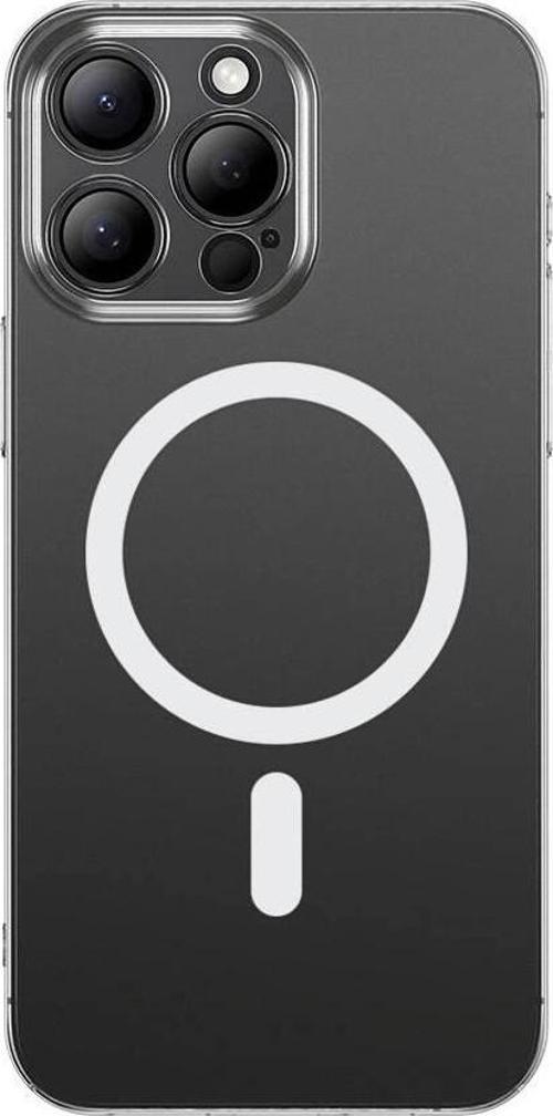 Apple iPhone 15 Pro Max Kılıf Magsafe Şarj Özellikli Toz Önleyici Zore Helo Kapak