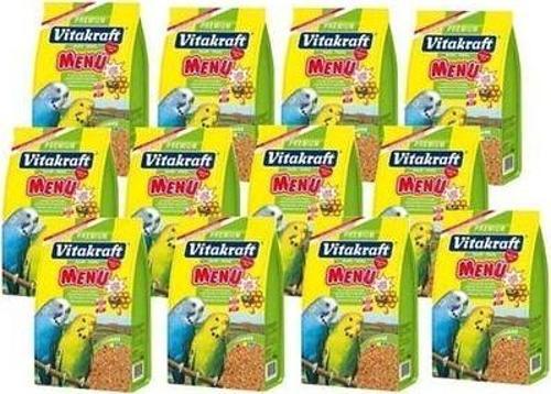 Menu Muhabbet Kuşu Yemi 500gr X 12 Adet