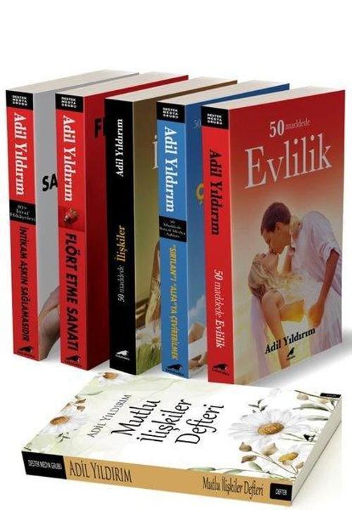 Adil Yıldırım Defter Hediyeli Kitap Seti - 5 kitap Takım