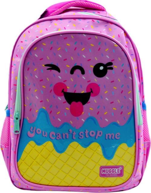2 Bölmeli Pink Ice Cream Okul Sırt Çantası (MU-8652)