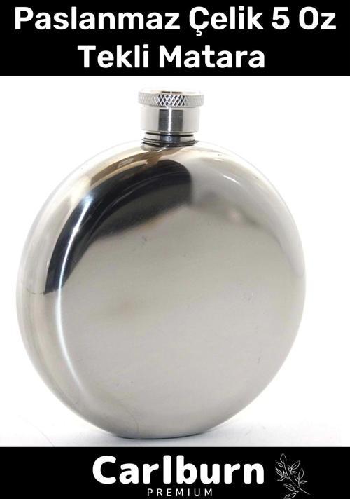 Özel Üretim Uzun Süre Soğuk Tutan Paslanmaz Çelik 5 Oz Tekli İçecek Matara Şişesi