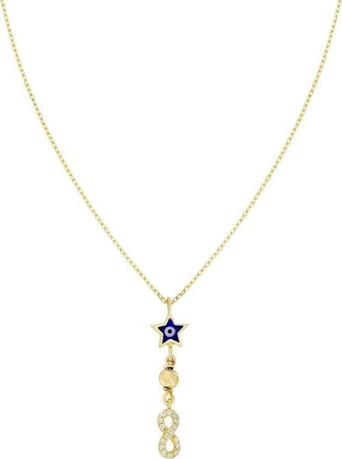 Altın Sonsuzluk Kolye