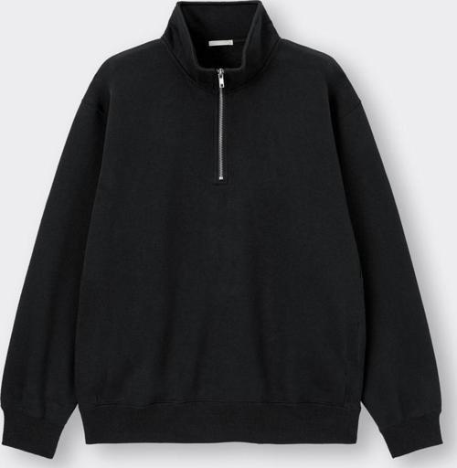 Erkek Dik Yaka Fermuarlı Sweatshirt