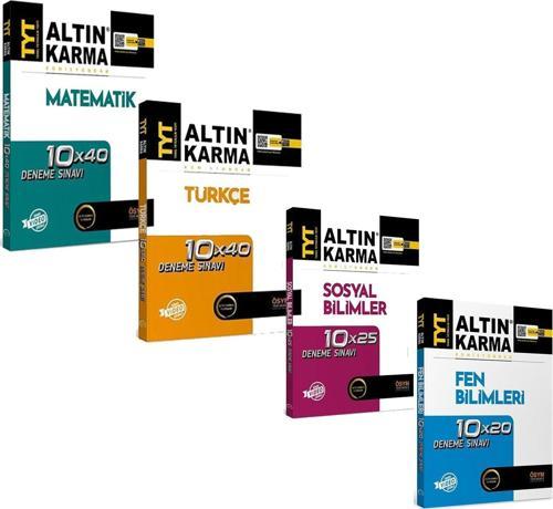 Altın Karma TYT Deneme Seti 4 Kitap Set