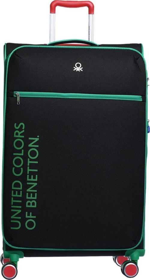 Benetton 14bnt2100-01-s Trolley 70 Cm Siyah Büyük Boy Valiz