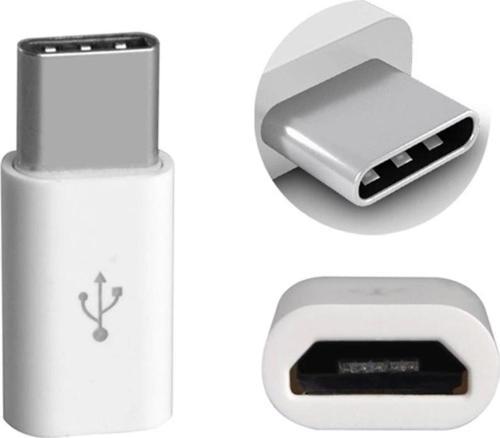 Usb 3.1 Type C To Mikro Usb Şarj Dönüştürücü Çevirici Adaptör Samsung Note 7 Lg G5 Gm5 Plus Mac