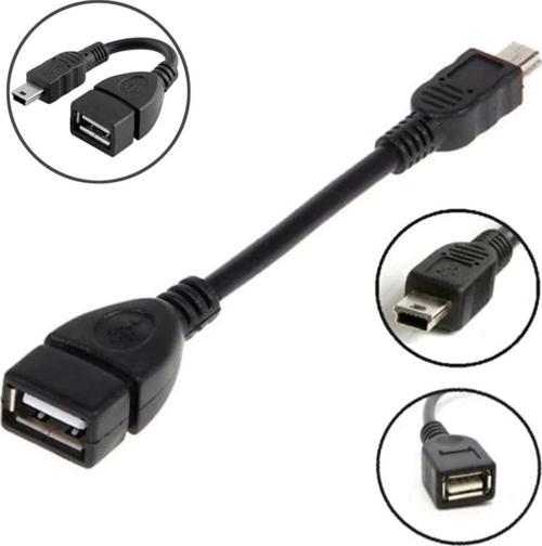 Mini Usb Otg Kablo - 5 Pin Usb Çevirici Kablo