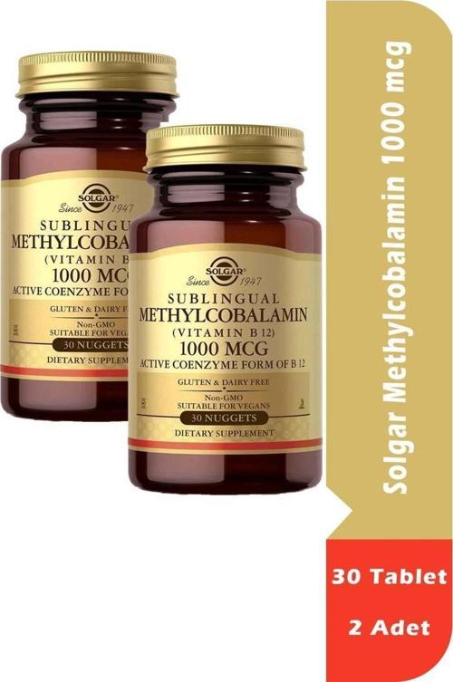 Methylcobalamin 1000 mcg 30 Tablet 2 Adet