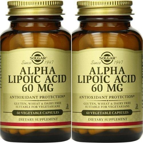 Alpha Lipoic Acid 60 Mg 60 Kapsül 2 Adet