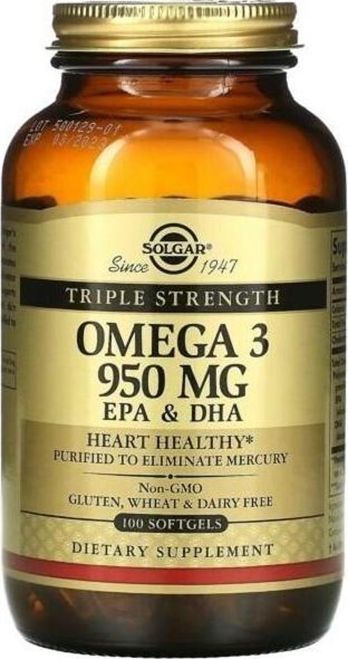 Omega-3 950 Mg 100 Softjel Kapsül