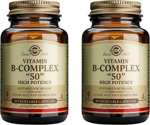 Vitamin B Complex &Quot;50&Quot; 50 Kapsül 2 Adet