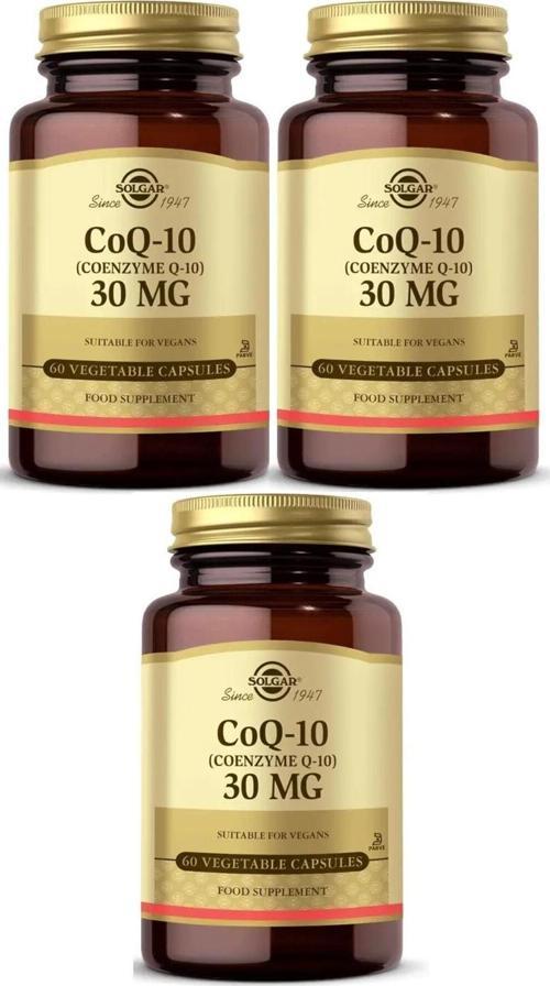 Coenzyme Q-10 30 Mg 60 Kapsül 3 Adet