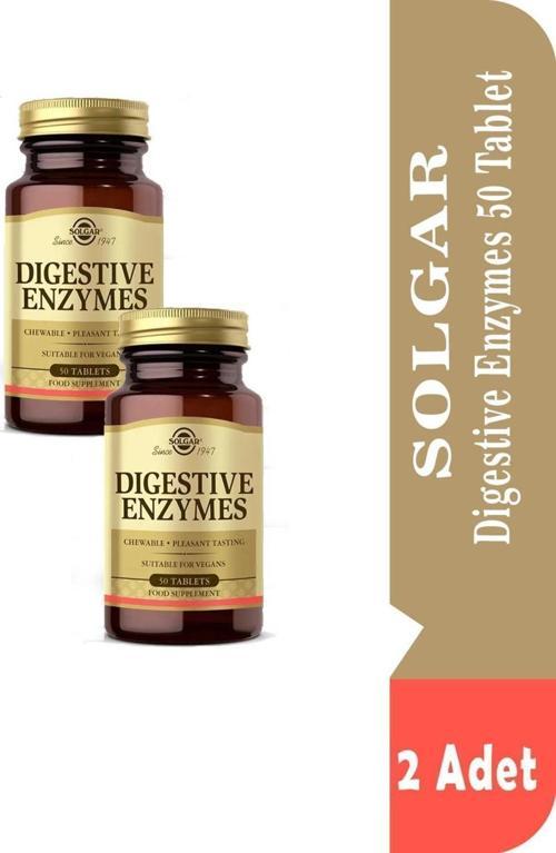 Digestive Enzymes 50 Tablet 2 Adet