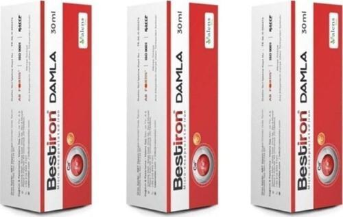 Bestiron Damla Demir Ve Vitamin C 30 Ml 3 Adet
