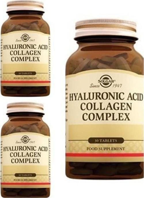Hyaluronic Acid Collagen Complex 30 Tablet 3 Adet