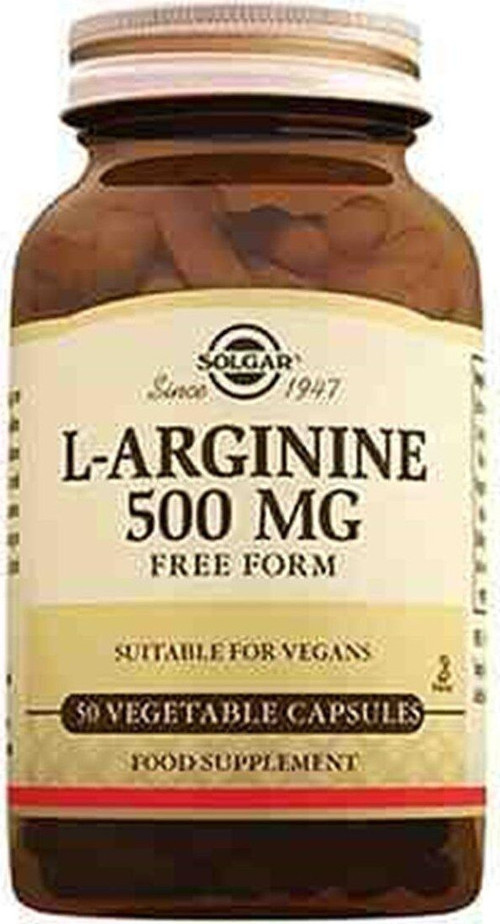 L-arginine 500 Mg 50 Kapsül