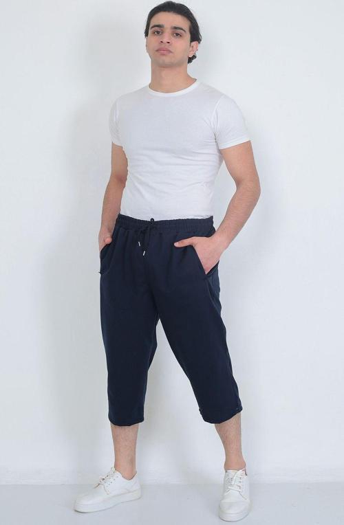 Battal Büyük Beden Kapri Erkek Eşofman Altı 2 Adet