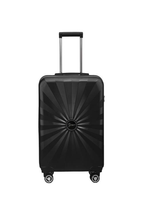 Kabin Boy %100 Polikarbon Valiz 4x2 Teker Siyah 1809