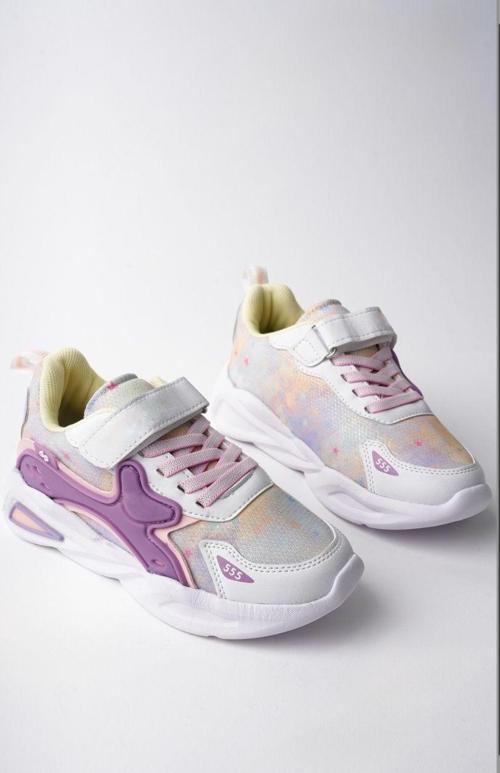 055 Ortopedik Sararmaz Taban Ve Cırtlı unisex Çocuk ayakkabı