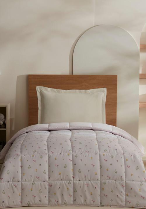 Karaca Home Young Flowery Tek Kişilik Baskılı Yorgan