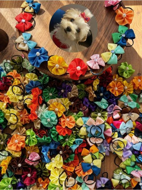 Lastikli Kedi Köpek Tokası 20 Adet Karışık