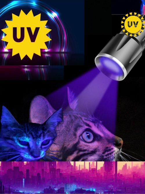 Ultraviyole El Feneri Kedi Köpek Mantar İdrar Gösteren Uv Işık