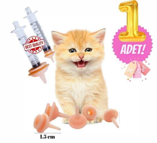 Evcil Hayvan Mini Silikon Meme Yavru Kedi Köpek Hamster Emzik Biberon P-00011111