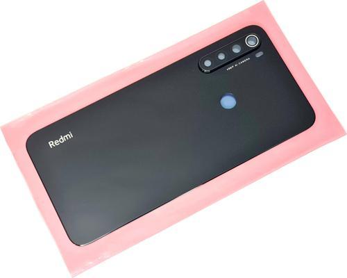 Xiaomi Redmi Note 8 Arka Kapak (Kamera Camı) Siyah