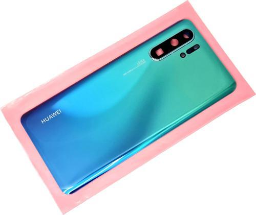 Huawei P30 Pro Arka Kapak Batarya Pil Kapağı (Kamera Camı) Mavi