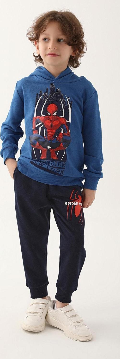 D4830-3 Erkek Çocuk Eşofman Takımı Saks Mavi