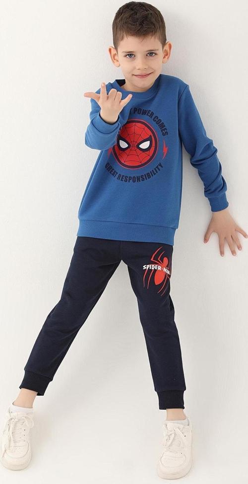 D4832-3 Erkek Çocuk Eşofman Takımı Saks Mavi