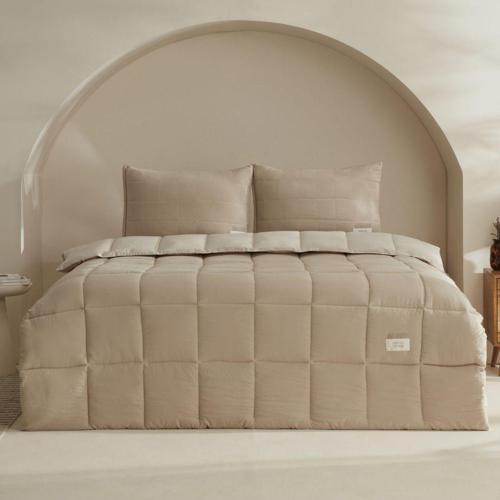 Relax Çift Kişilik Comfort Set/Uyku Seti Bej