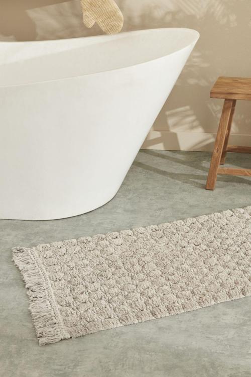 Bubble Banyo Paspası 60x90 cm Bej