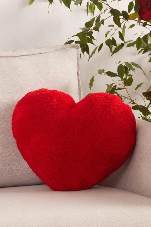 Amour Kalp Yastık Kırmızı