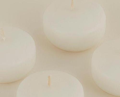 Yüzen Mum Beyaz