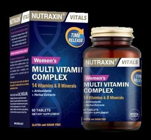 Multivitamin Kadın, Multivitamin & Mineral Complex 60 Tablet